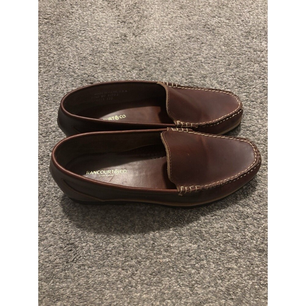 Rancourt and Co. Men's Naples Venetian Moccasin Loafer Size 11.5 D Brown